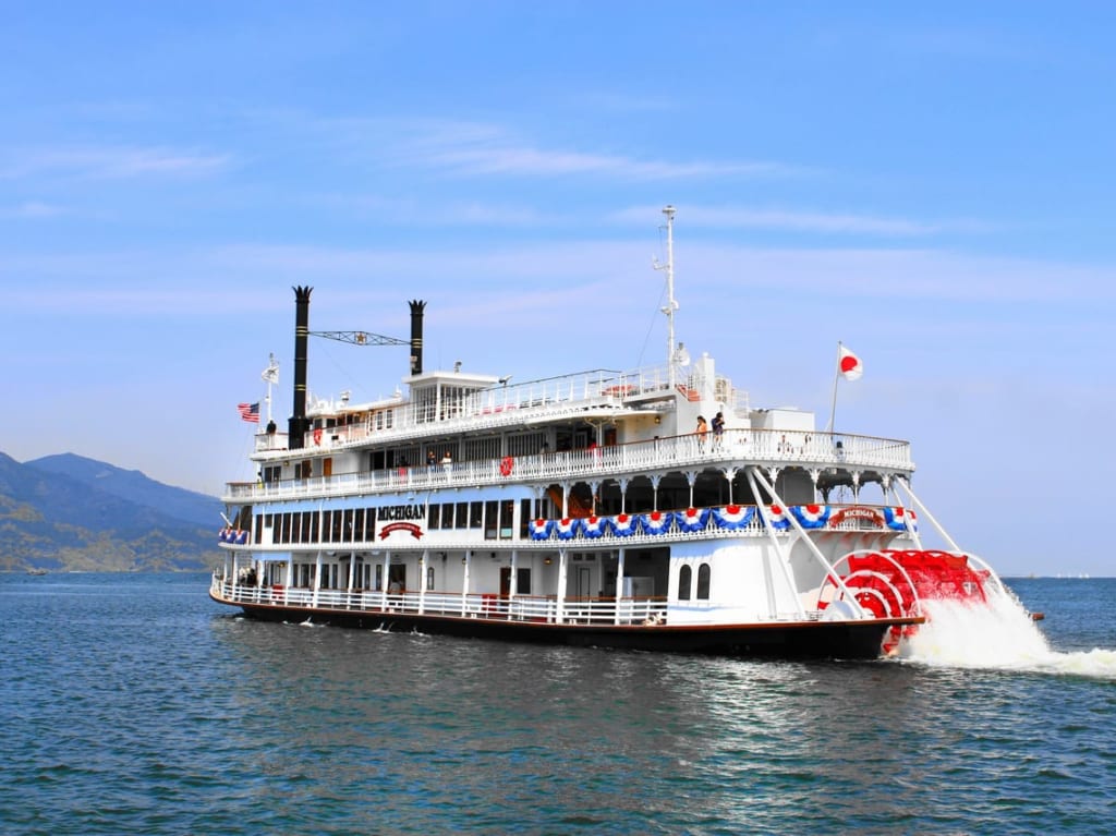琵琶湖汽船のミシガンクルーズが7月1日から再開