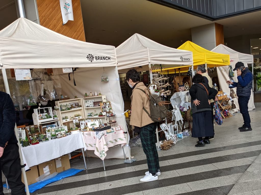 ブランチ大津京で手作りマルシェ