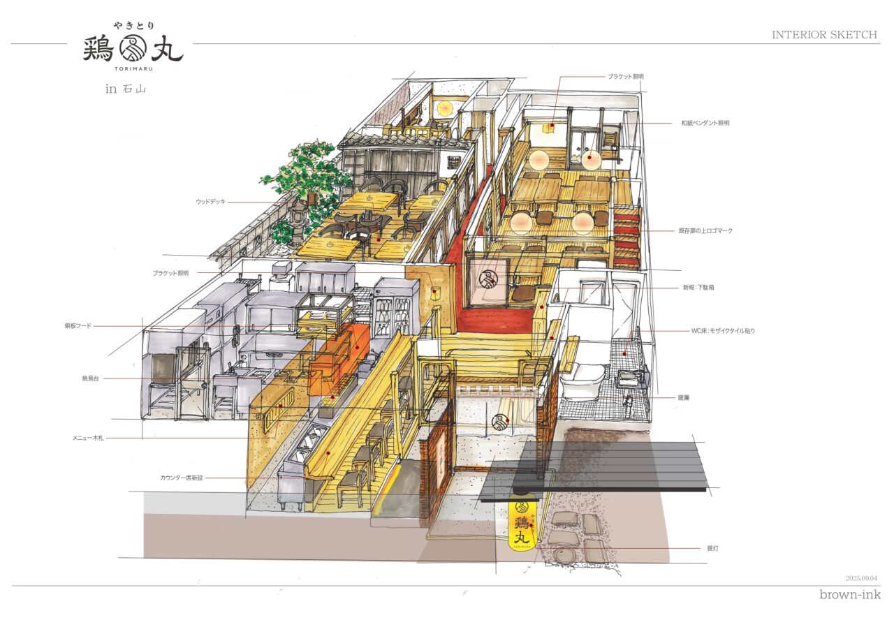 やきとり 鶏丸 石山店