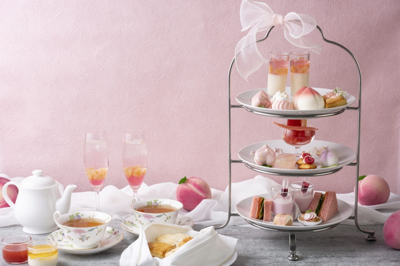 Peach Afternoon Tea
