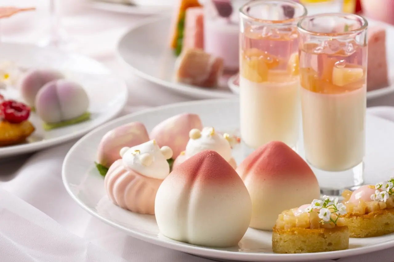 Peach Afternoon Tea