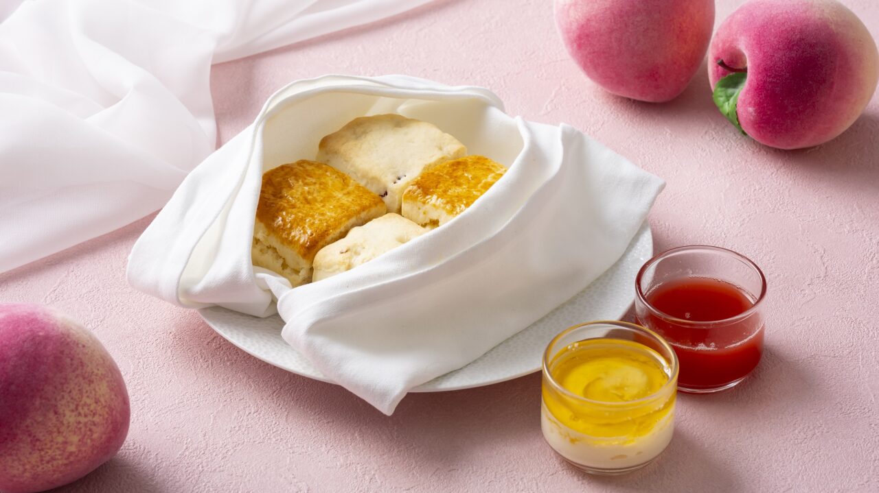 Peach Afternoon Tea