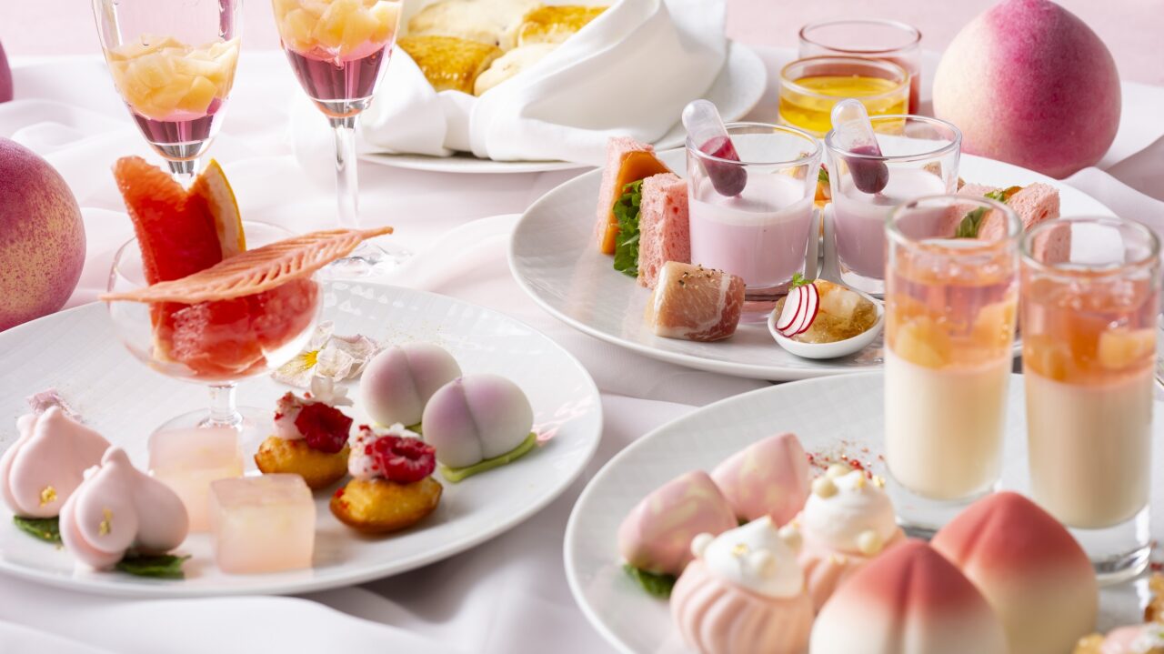 Peach Afternoon Tea
