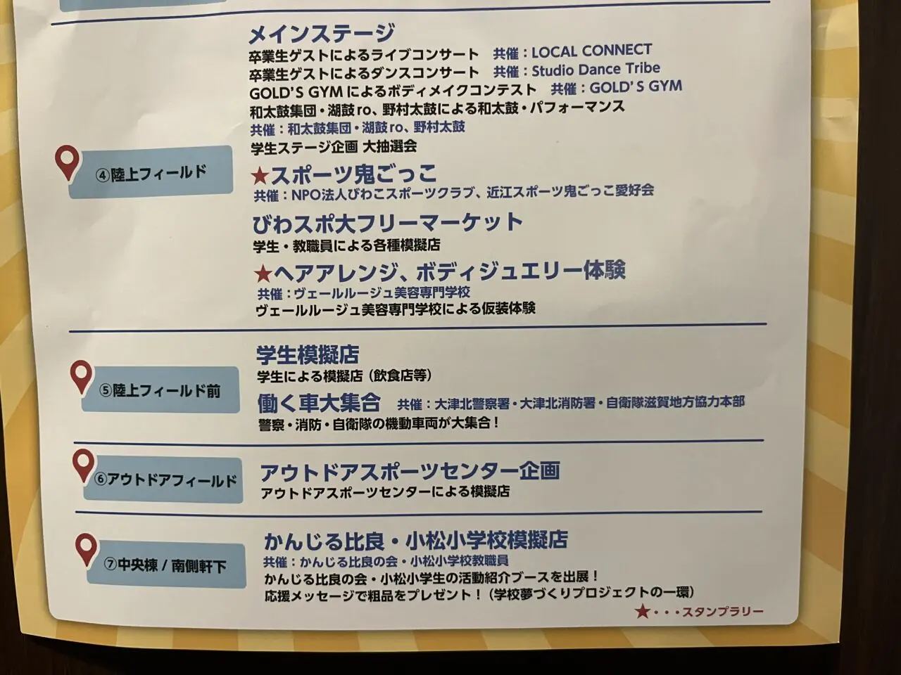 びわこ成蹊スポーツ大学 大学祭